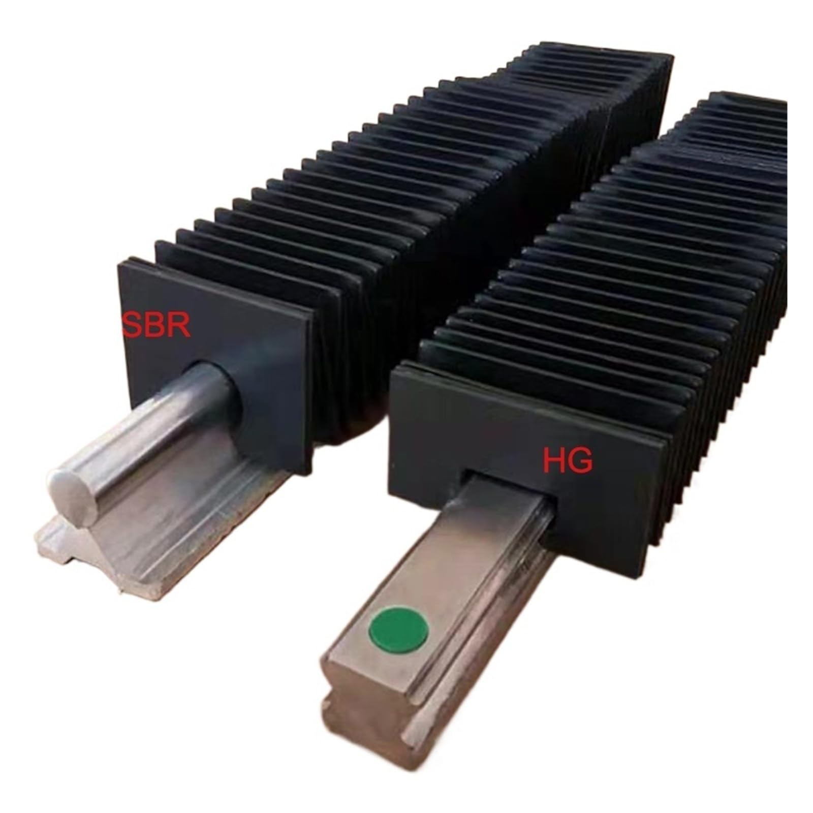 Linearführungsschutz Staubschutz SBR12 16 20 25 30 Schienenbalg staubdichte Abdeckungen für SBR12 SBR16 SBR20 SBR25 SBR30 CNC Set (SBR12.2300 mm)