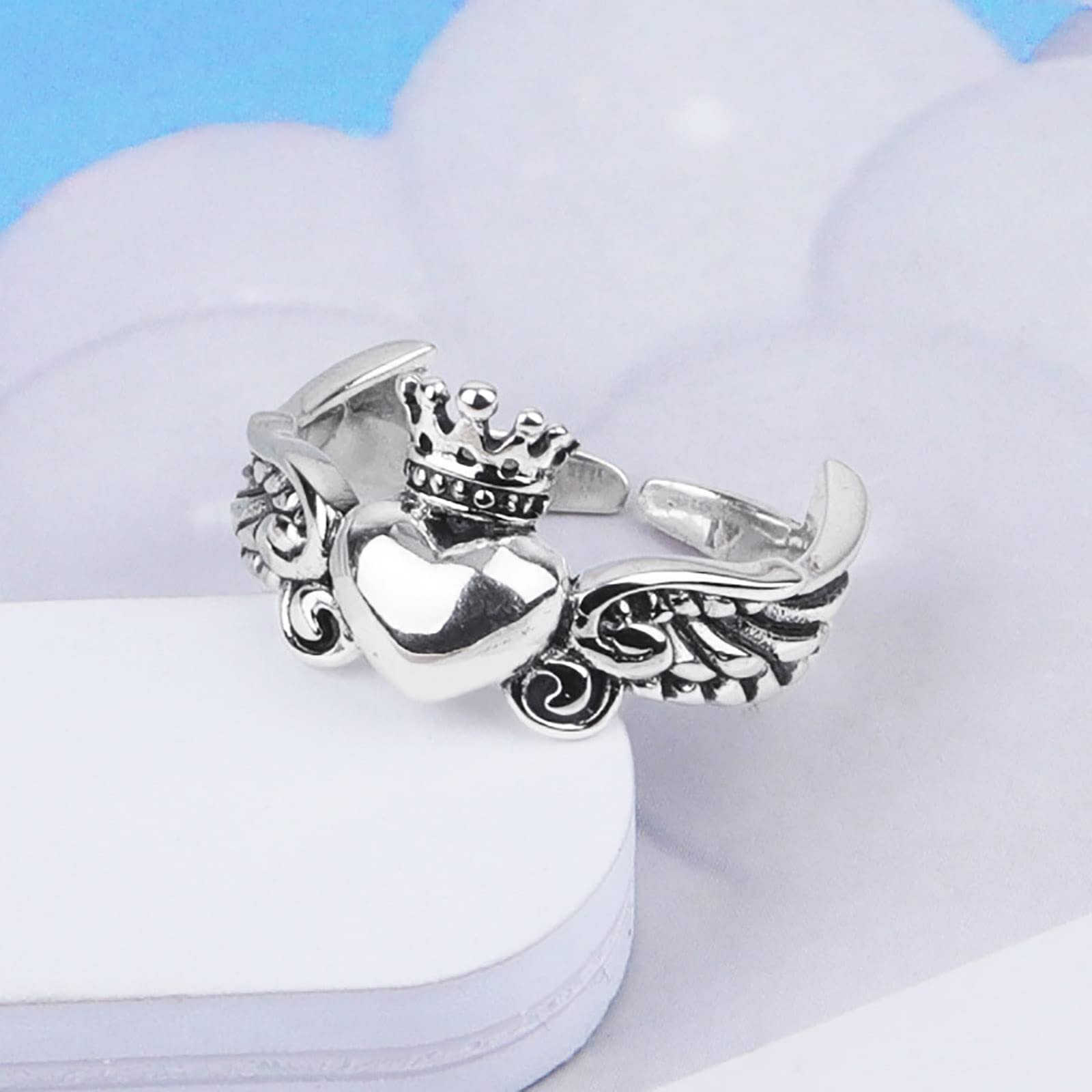 Bague Plume Argent Ouverte | Arène Bijoux