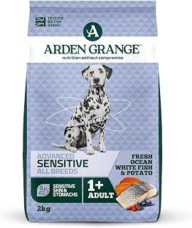 Arden Grange Sensitive Adult Dry Dog Food - Ocean White Fish and Potato - 2Kg, 1 Count Price In India