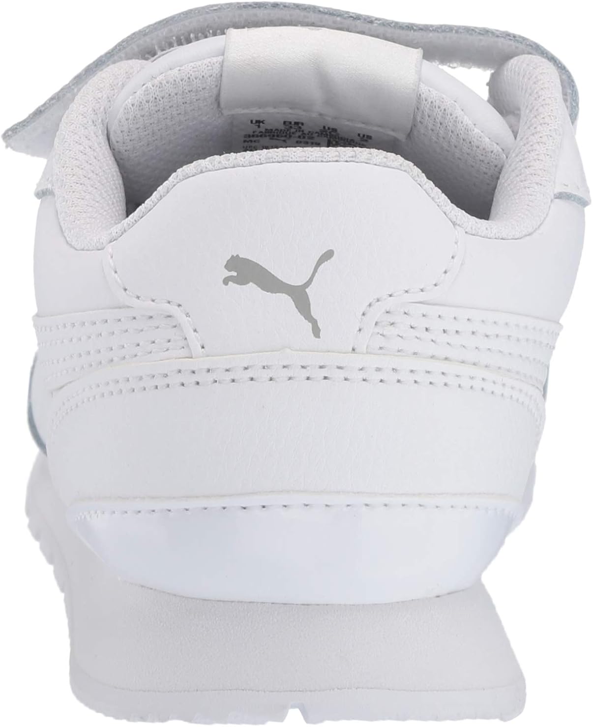 PUMA Unisex-Child ST Runner Hook and Loop Little Kid Sneaker Toddler (1-4 Years) 4 Toddler Puma White-gray Violet