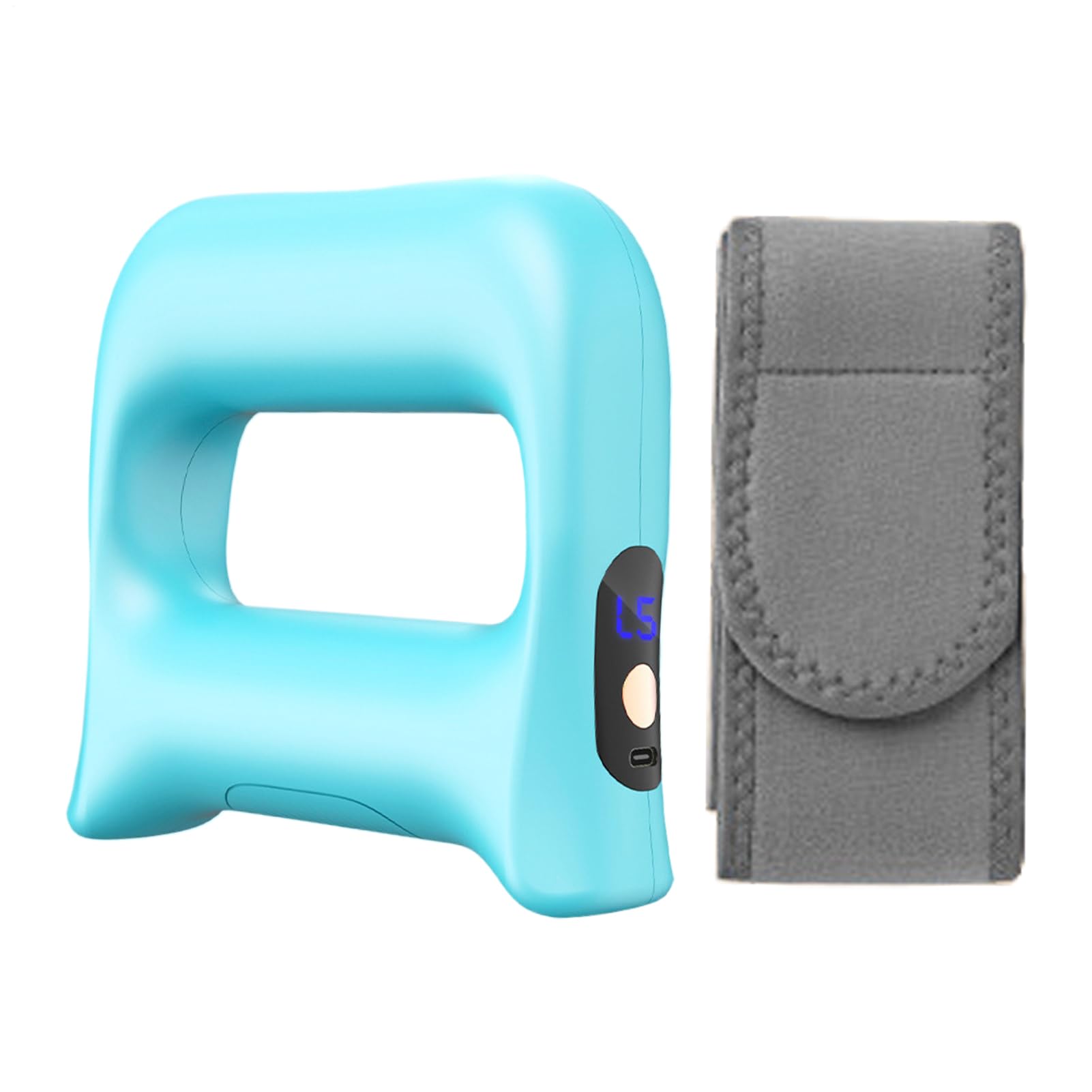 Pierścień Do Masażu Powięzi Ergonomiczne Urządzenie Wibracyjne Do Mięśni | 3 Tryby Wysokoczęstotliwościowego Masażu Wibracyjnego Urządzenie do Domu, po Treningu, po Bieganiu, , Rutynowe Rozciągani