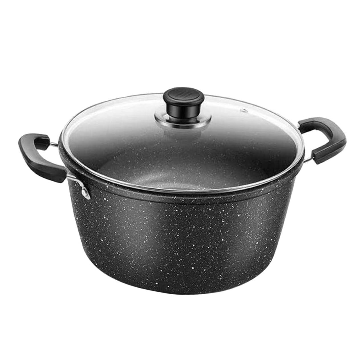Marmite de cuisine grande capacité en fonte pour cuisiner sans attacher ni brûler