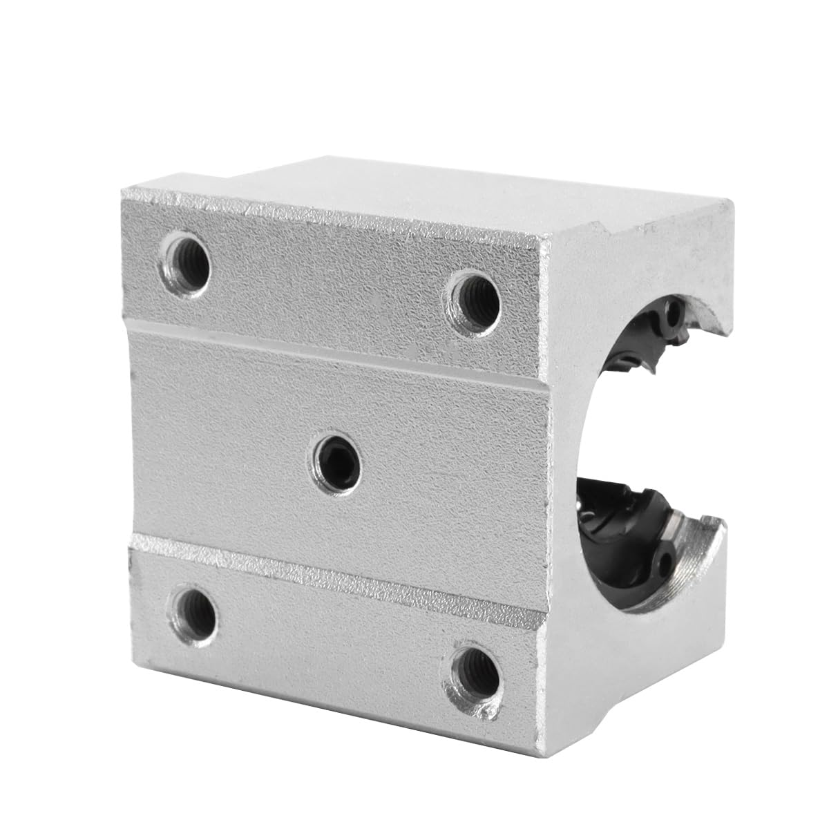 Lot de 4 roulements linéaires SBR16UU, 16 mm, en aluminium, à billes ouvertes, bloc coulissant pour rail linéaire SBR16