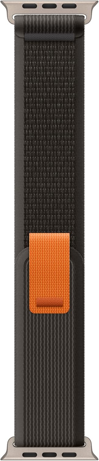 Apple Watch Band - Trail Loop (49mm) - Black/Gray - S/M
