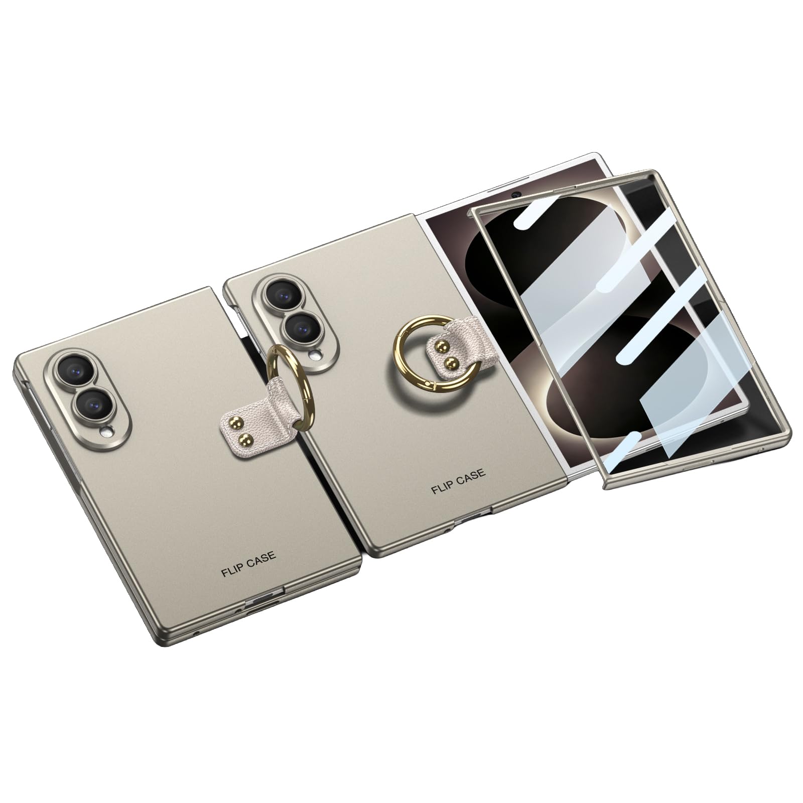 Étui Samsung Galaxy Z Fold 8 Antichoc avec Anneau de Maintien et Coque Mince