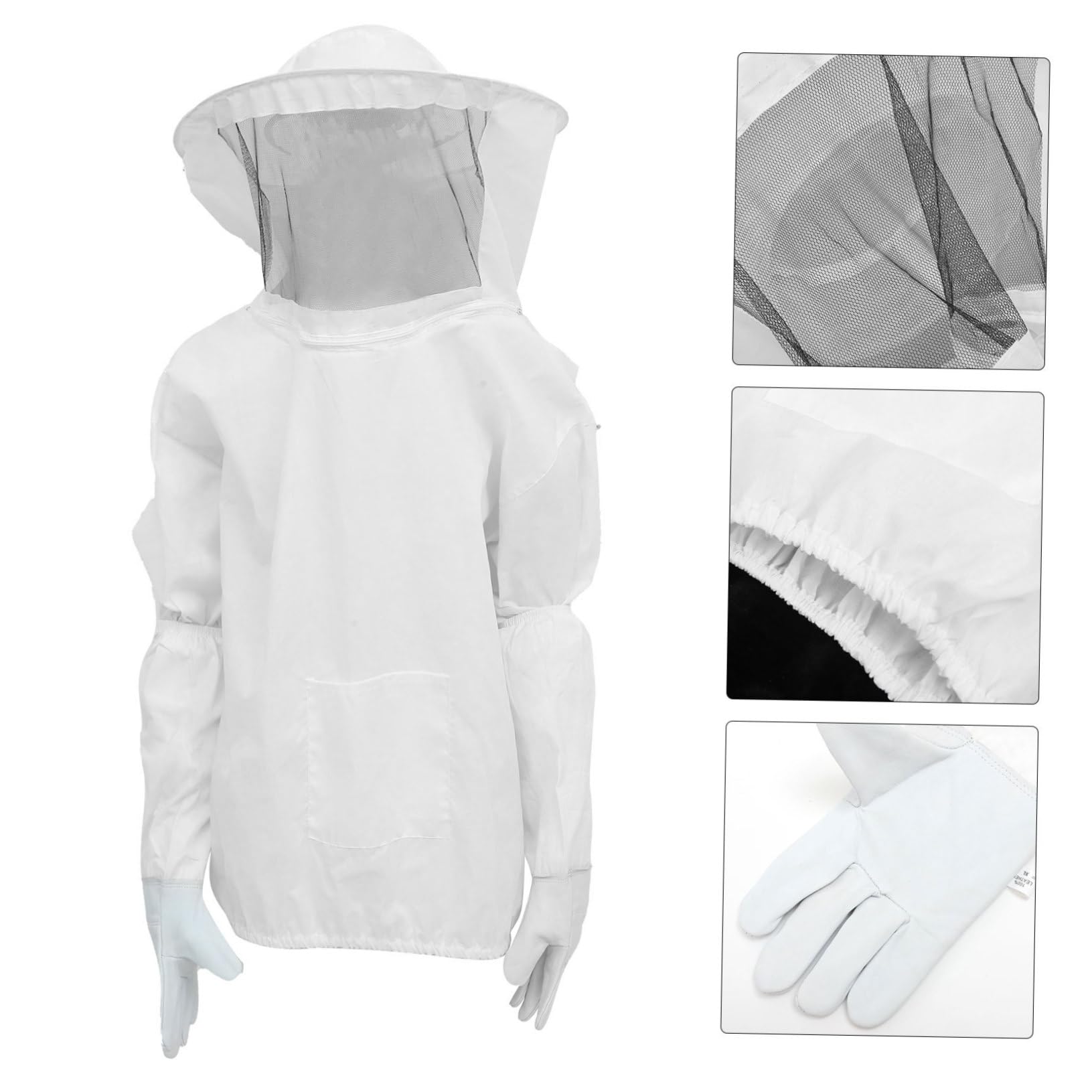 Set Di Attrezzatura Da Apicoltura Guanti Da Apicoltore Tuta Da Lavoro Cappello Protettivo Abbigliamento Per Apicoltura Forniture Essenziali Per Apicoltori