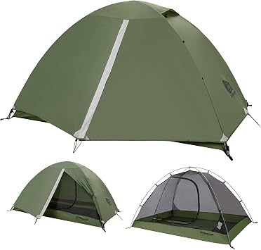 1/2/3/4 Man Lightweight Backpacking Tent, Waterproof 3 Season Camping Tent | Quick Easy Setup,Waterproof 1/2/3/4 Person Camping Tent, Portable Backpacking Shelter Suitable for Hiking, Mountaineering