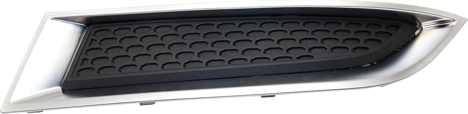 Garage-Pro Bumper Grille for GMC ACADIA 13-16/ACADIA LIMITED 17-17 FRONT LH Outer Black w/Chromeome Molding