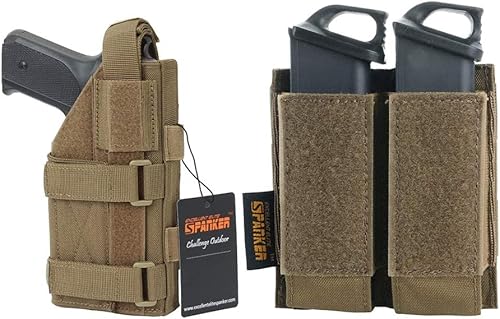 EXCELLENT ELITE SPANKER Pistola universal ajustable táctica abierta superior doble pistola Mag bolsa disponible en Yaxa Peru