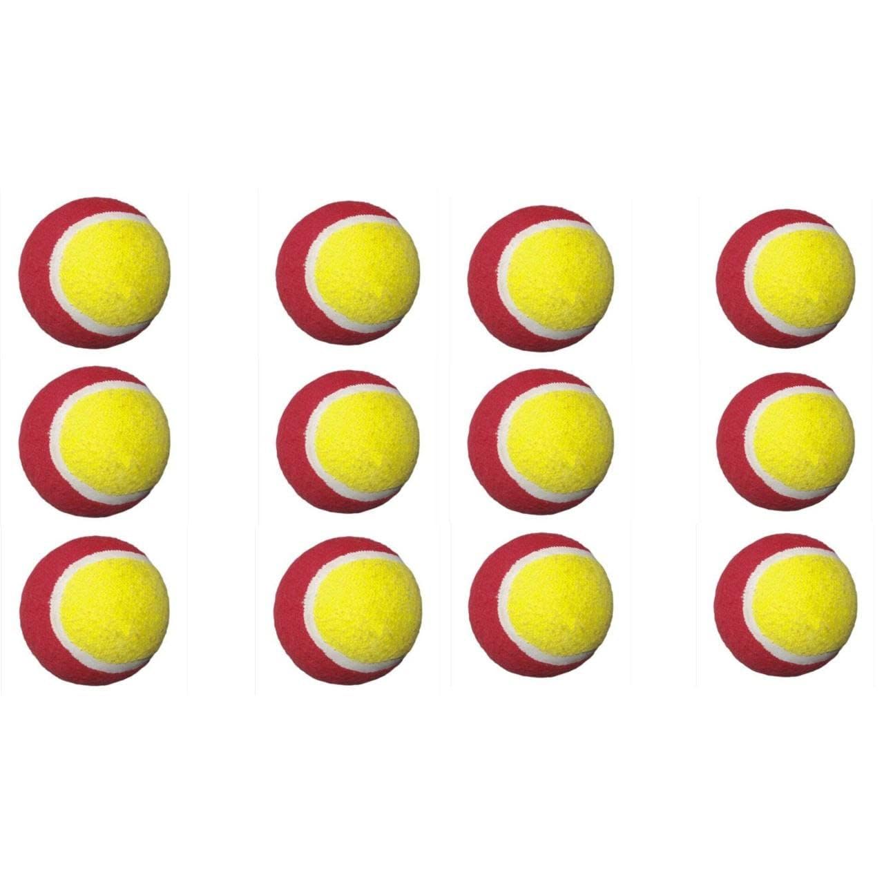 Spiro Soft Cricket Solid, Light Weight, Tennis Balls Practice, Training for All Age Group, Recommended for Indoor/Outdoor Street & Beach Cricket (Pack of Three) (Color : Red & Yellow) (B0C1BJWXMJ) Amazon Price History, Amazon Price Tracker
