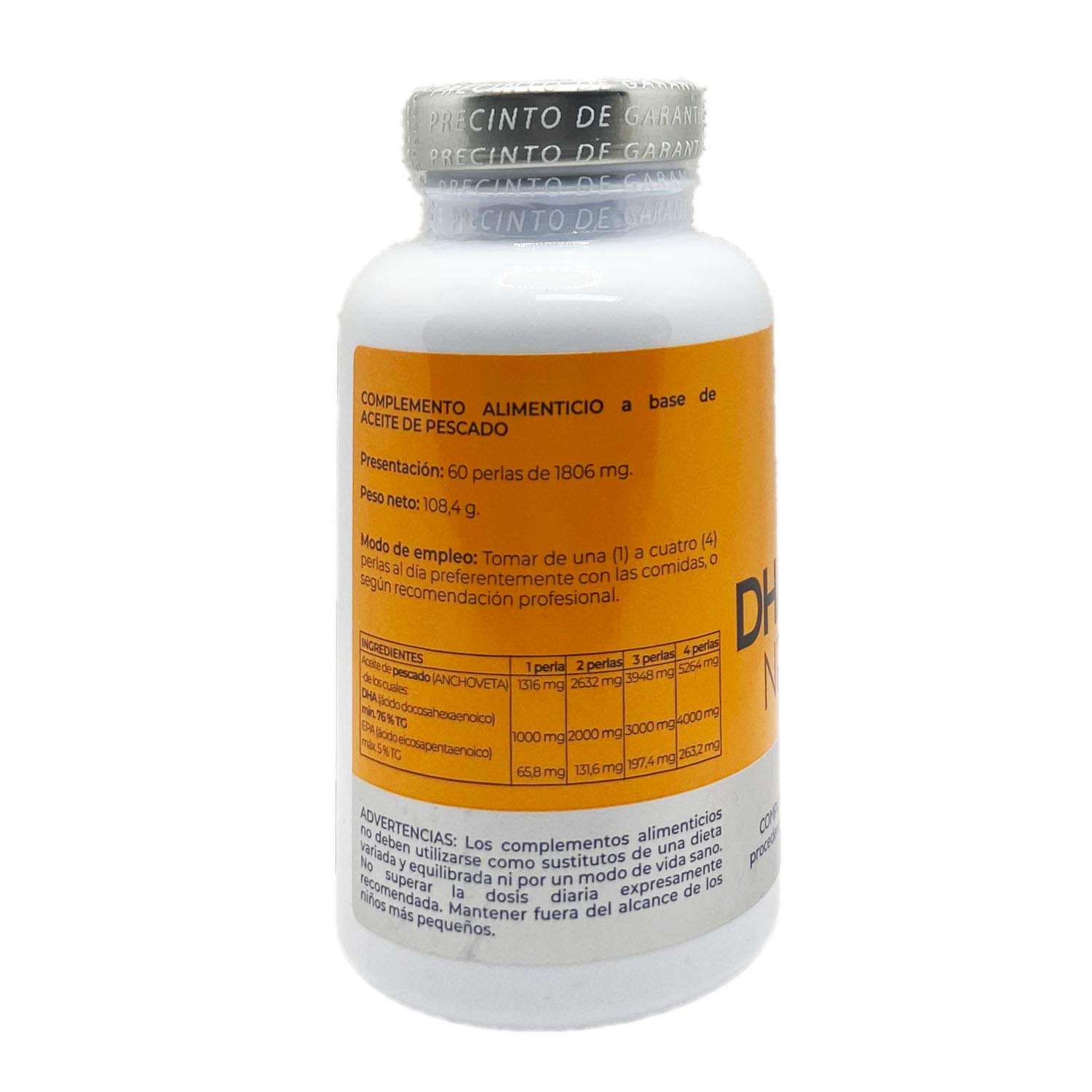 DHA Origen NPD1 1000 60 perlas