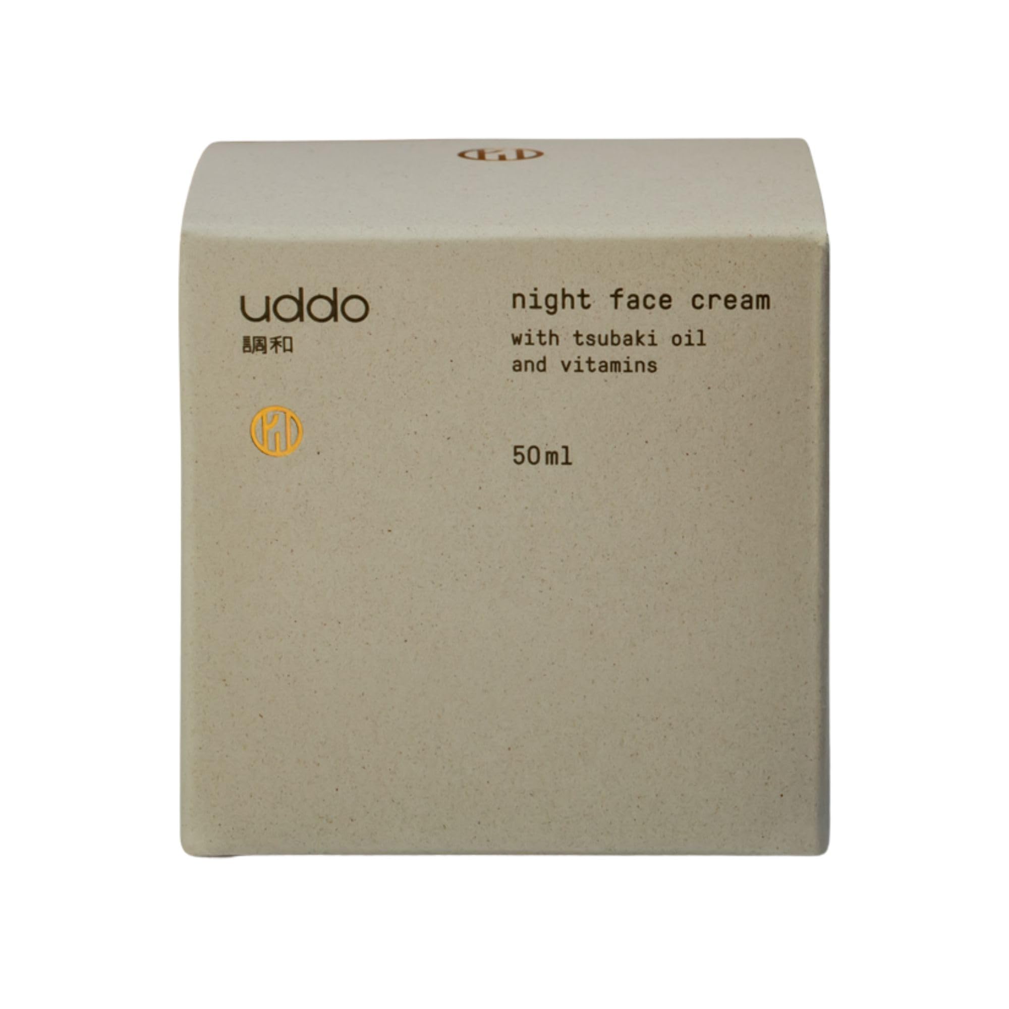 UDDO Crema facial hidratante de noche, 50 ml