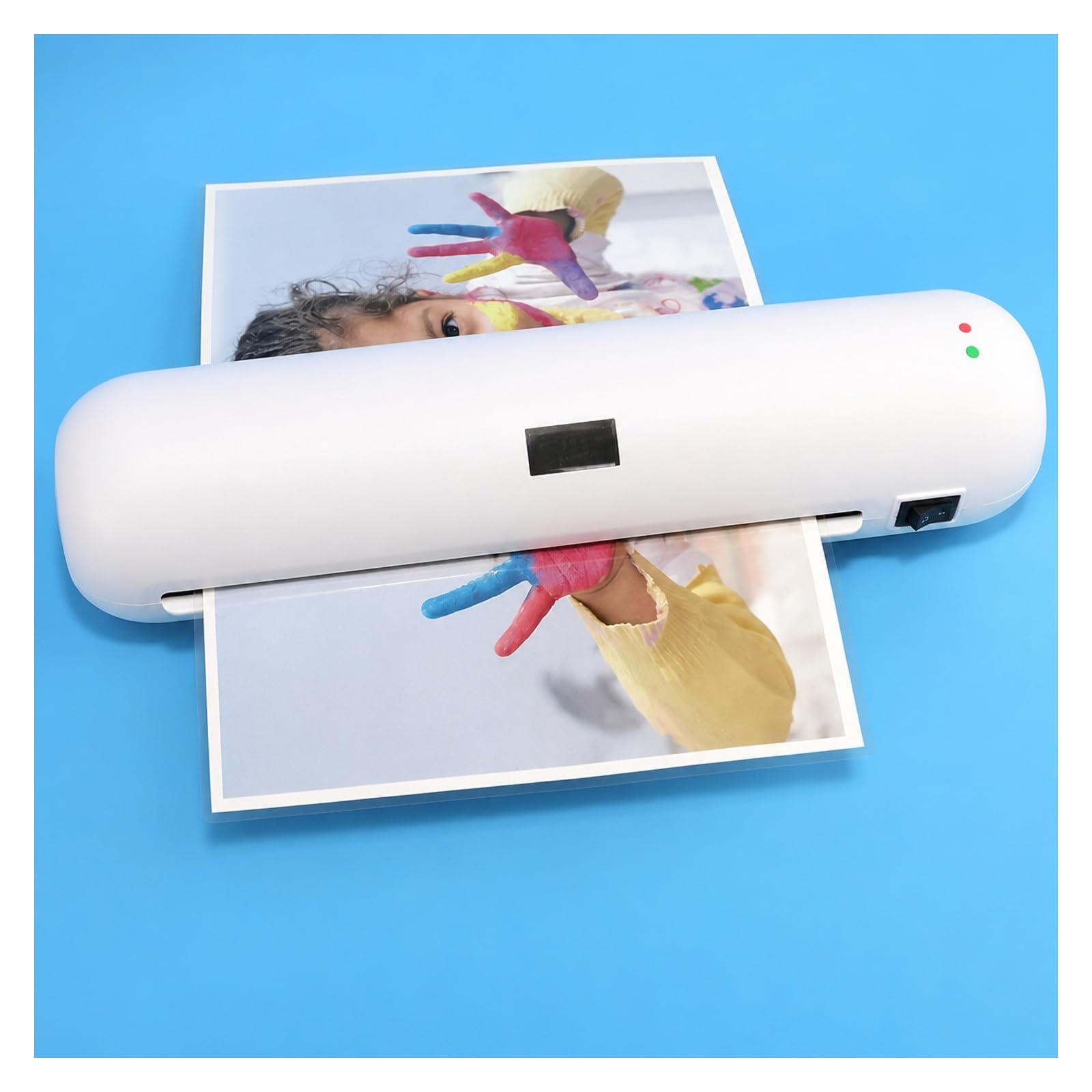 Laminator, Maszyna Do Zamykania Tworzyw Sztucznych A4 do domu i biura | 3–8 Cali, Użytku Biurowego I Domowego, Przedszkola, Laminowania Zdjęć, Dokumentów