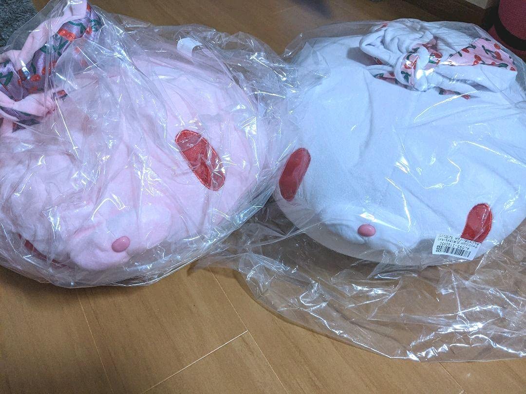 特大サイズ汎用うさぎ　もっちゃりまんじゅうクッションぬいぐるみ チャックスGP 汎用うさぎもっちゃりまんじゅうぬいぐるみ