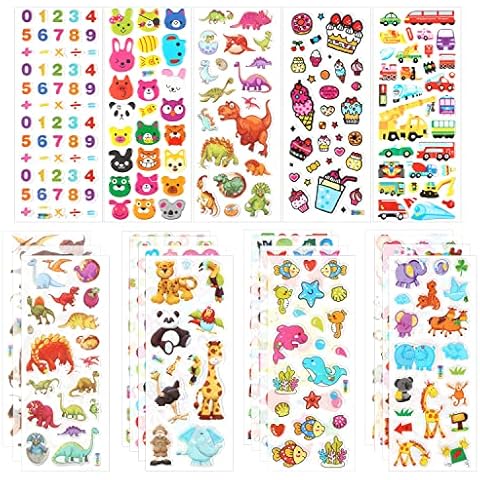 Pegatinas 3D Hinchadas SAVITA para Niños Cover