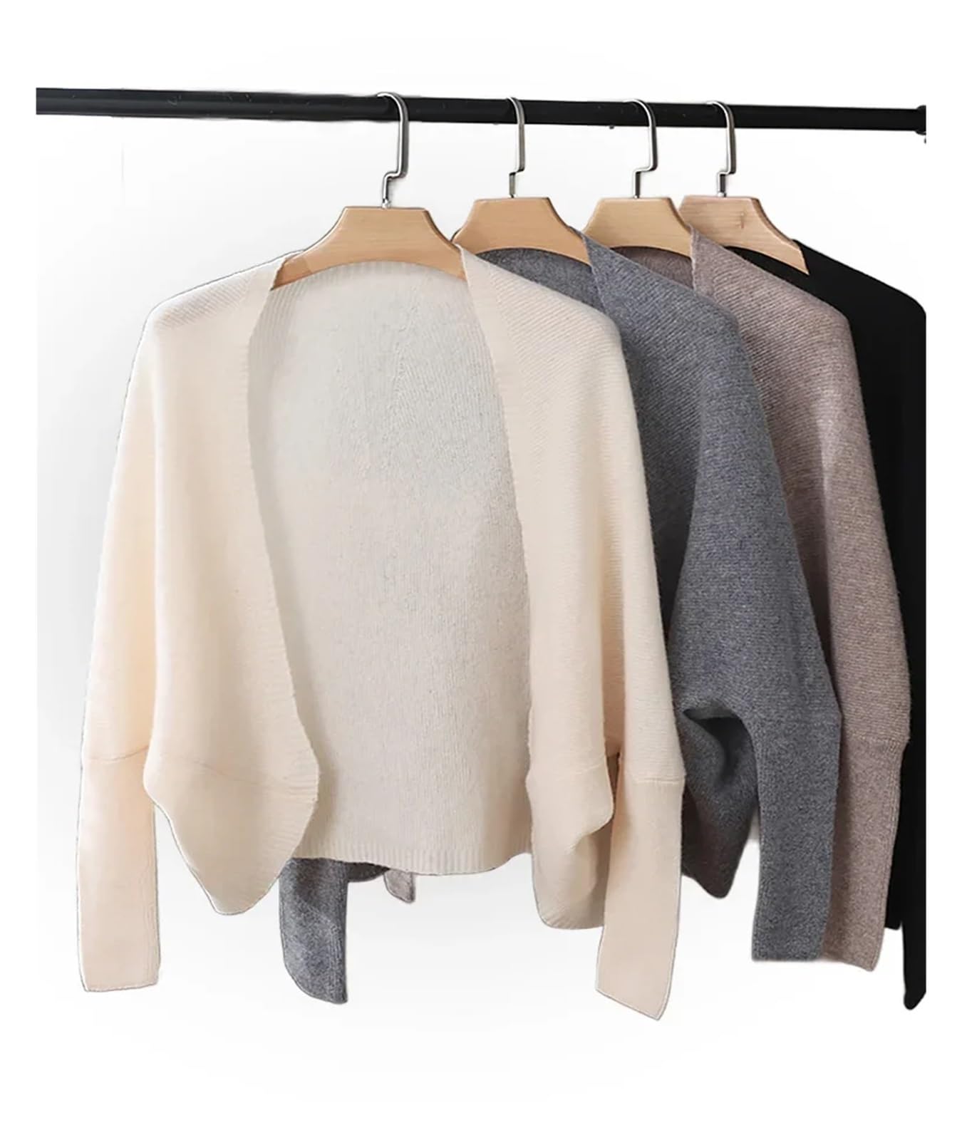 Scialle Lavorato a Maglia Poncho con Scialle Lavorato a Maglia in Lana Oversize Stile Vecchio Denaro Mantello da Donna Spesso Casual Morbido e Caldo Cappa Accogliente Cardigan Invernale(Red)