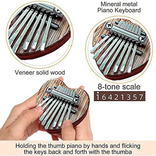 Thumb piano doigt portable doigt piano kalimba don d’instrument de musique for débutants kalimba thumb piano ours… - Les Beatles, Paul McCartney, John Lennon, RIngo Starr, George Harrison Thumb piano doigt portable doigt piano kalimba don d'instrument de musique for débutants kalimba thumb piano ours… – Image 4