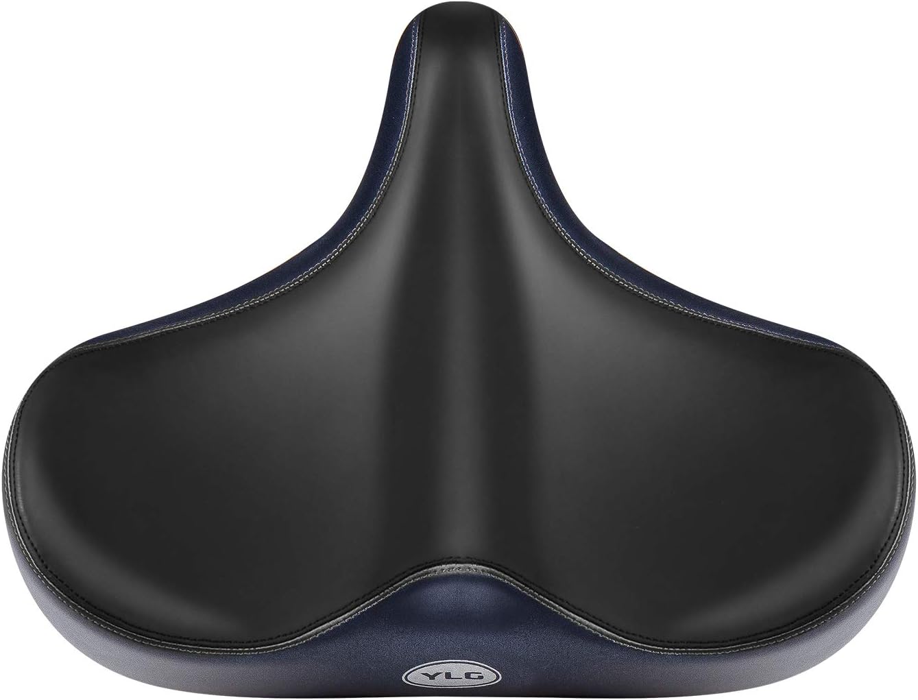 YLG Oversized Comfort Bike Seat Comfortable Replacement Bike Saddle Memory Foam Soft Bike Saddle Waterproof Universal Fit Bicycle Seat for Women Men