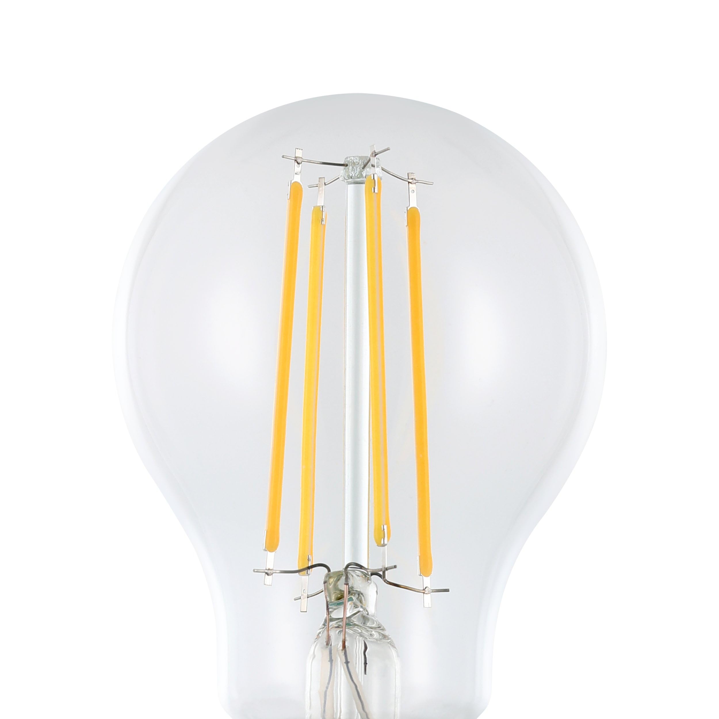 LED Lamp - Dag en Nacht Sensor - Aigi Lido - A60 - E27 Fitting - 8W - Warm Wit 3000K - Wit | BES LED