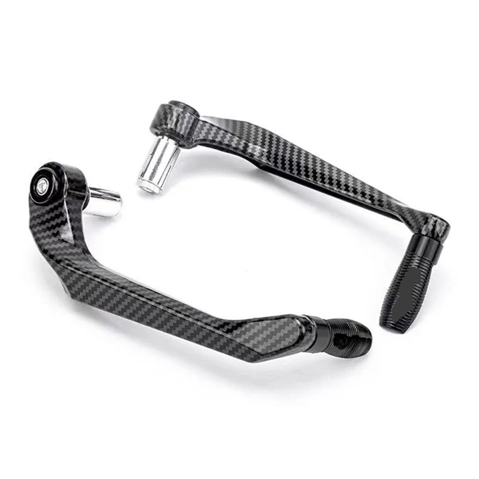 Plyhndrc Black Motorcycle Handguards Clutch Lever Hand Guard Prot For Z 125 Z-125