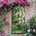 MirrorOutlet Large New Black Multi Panelled Arched Window Garden Outdoor Mirror 5ft3 x 2ft9 160cm x 55cm,GMA029 MirrorOutlet Large New Black Multi Panelled Arched Window Garden Outdoor Mirror 5ft3 x 2ft9 160cm x 55cm,GMA029