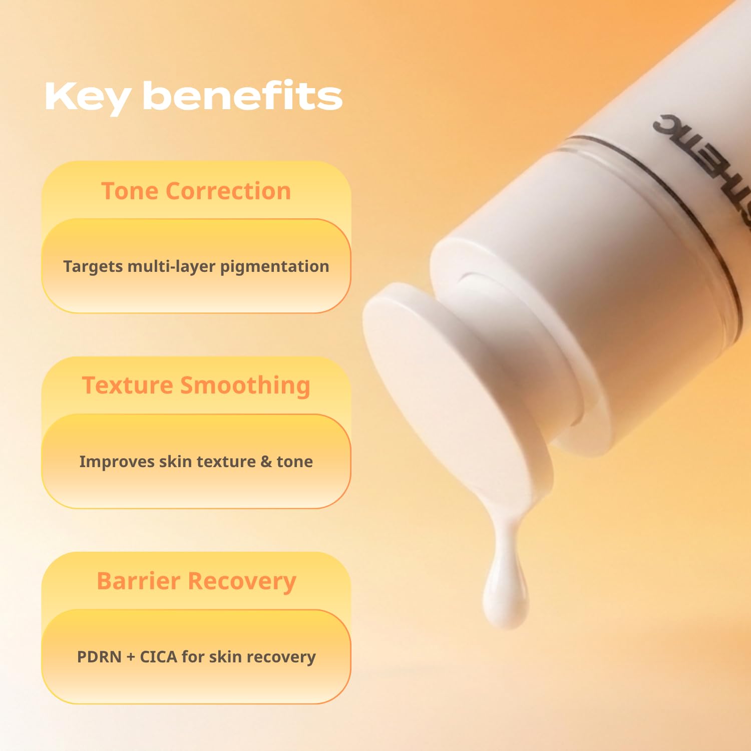 Microneedling Serum with Salmon DNA PDRN Shots - Resurfacing Essence with Collagen, EGF & CICA for Korean Glass Skin, Pore Minimizing, Wrinkles & Fine Lines – 1.1 FL. OZ. / 33 mL