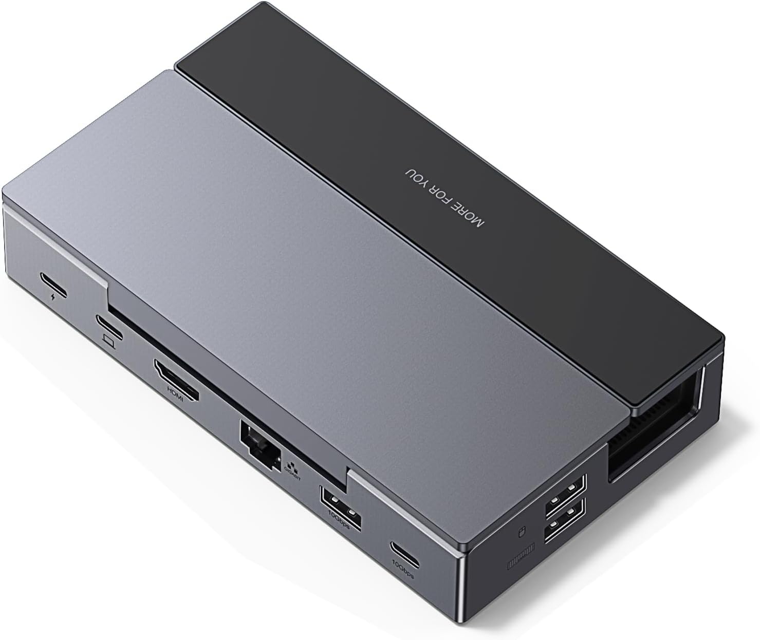 UGREEN TV Dock for Steam Deck/Switch/Rog Ally/Legion Go 9-in-1 USB-C Hub Docking Station HDMI 4K@60HZ 10Gbps High-Speed Transfer USB-A 3.2*USB-C 3.2 1000Mbps Ethernet 2*USB 2.0 Ports SD/TF Card