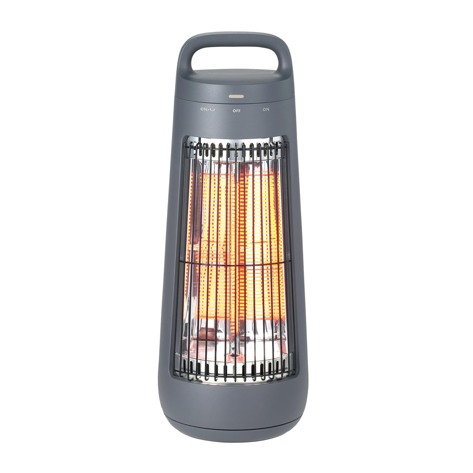 CERAMHEAT 電気ヒーター 1100W グレー CERAMHEAT 電気ヒーター 1100W グレー