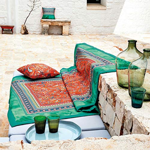 Bassetti Plaid Algodon Turquesa 135X190cm