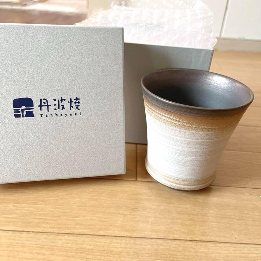 Amazon | 丹波焼 立杭焼 湯呑み まるせ窯 大上雅司 | ノー
