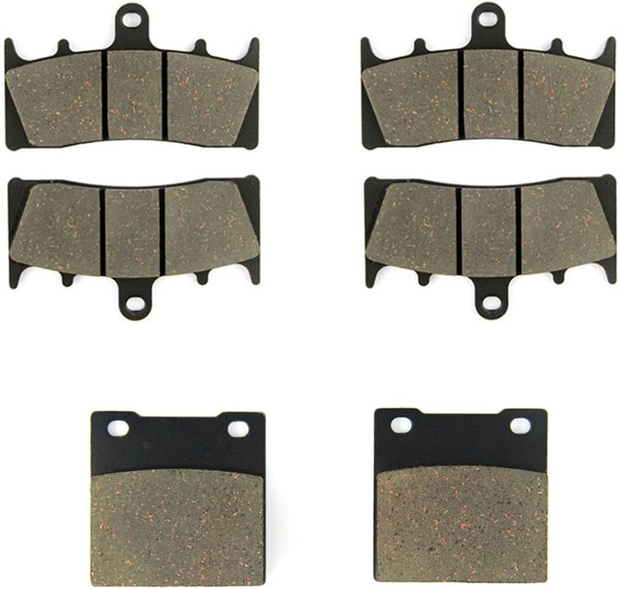 SOMMET Bremsbeläge Vorne + Hinten für suzuki GSX 1300 R Hayabusa 1999-2007 TL1000 1998-2002/Kawasaki ZRX 1200 S (01-04) ZX7R (96-03) ZRX 1100 (97-00) LT188-188-63