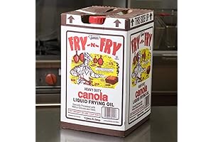 Admiration Fry-n-fry Heavy Duty Canola Liquid Frying Oil, 35 lb (5 x 7 QT)