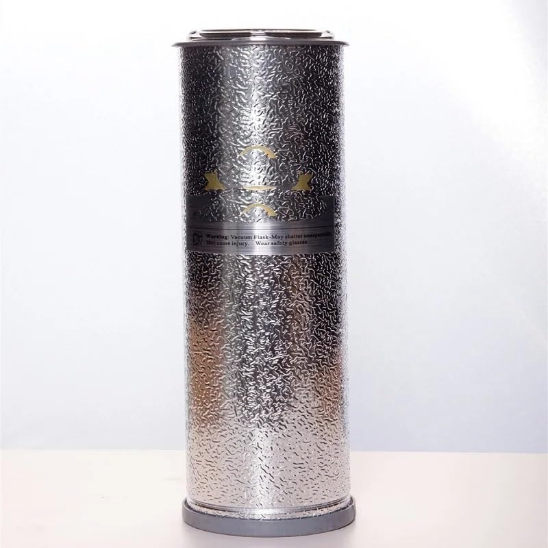 Dewargefäß, Zylindrische Form/Runder Boden/Flacher Boden, Aluminiumgehäuse, Borosilikatglasflasche, F11/F24/F25(F110350)