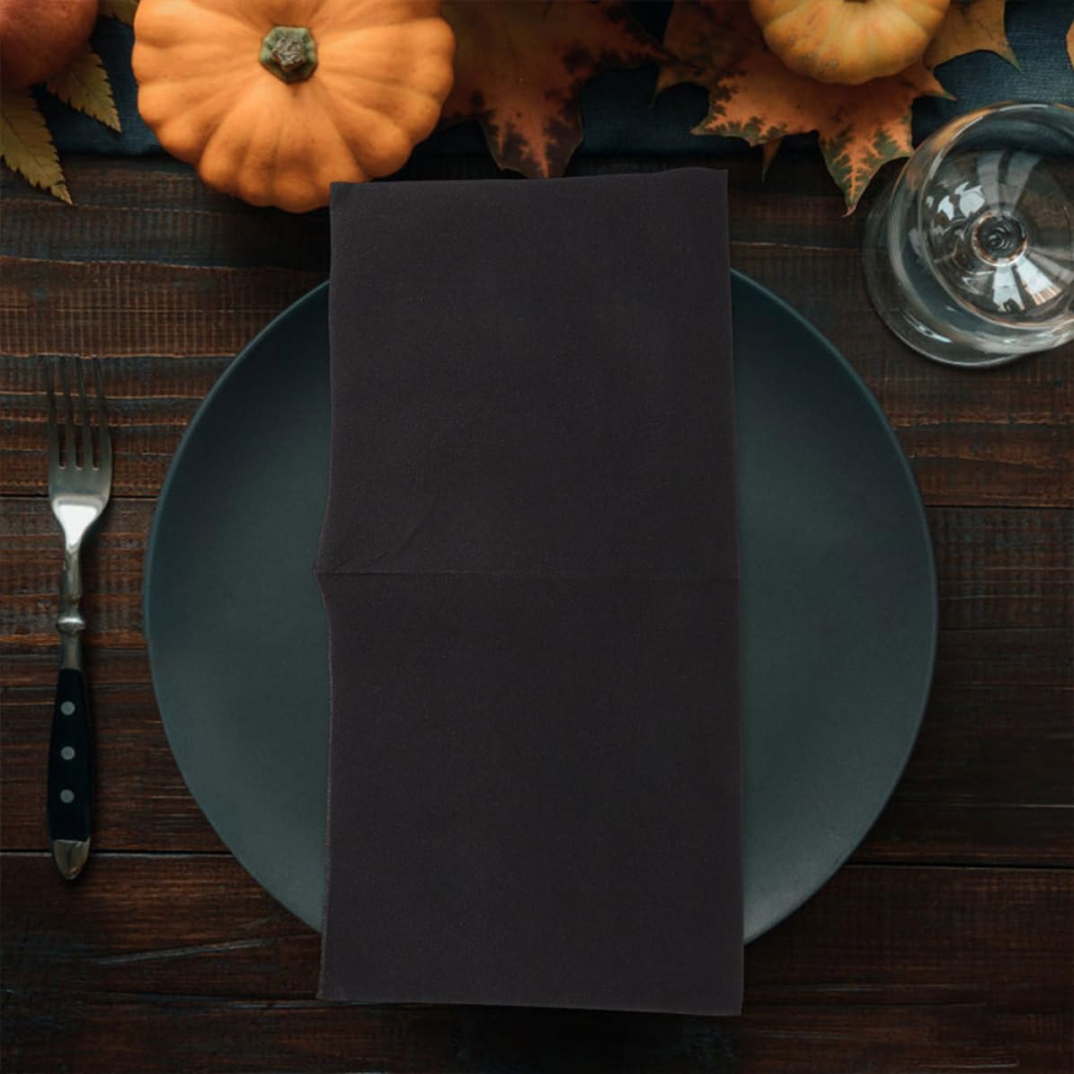Mipcase 100 Servilletas de Papel Gruesas y Amigables para Boda y Fiesta, Diseño Elegante y Estilo Negro para Uso Doméstico y Eventos Obsequios