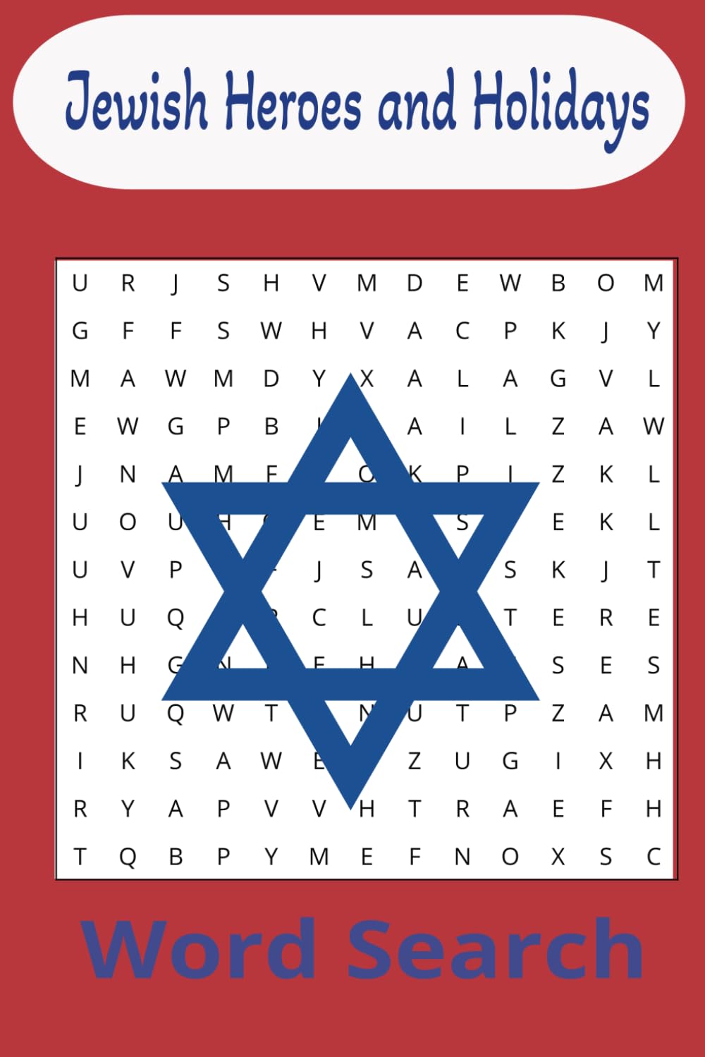 Jewish Heroes and Holidays Word Search: Celebrating Tradition, History, and Legacy Through Engaging Puzzles!