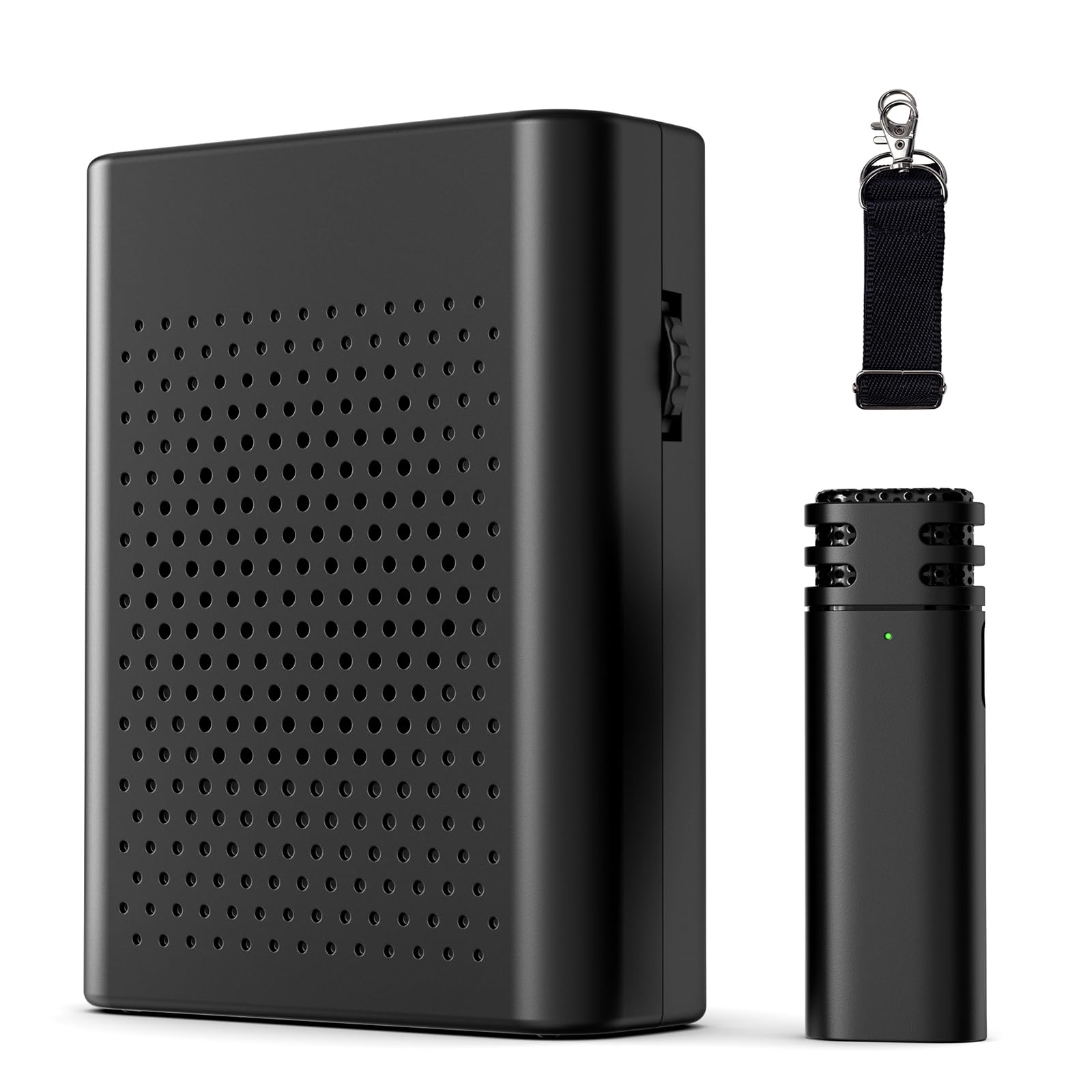 Amplificador de Voz Inalámbrico Con Micrófono de Solapa Lavalier, Sistema PA, Altavoz Portátil y Micrófono Omnidireccional Para Profesores, Transmisión, Aula, Discurso