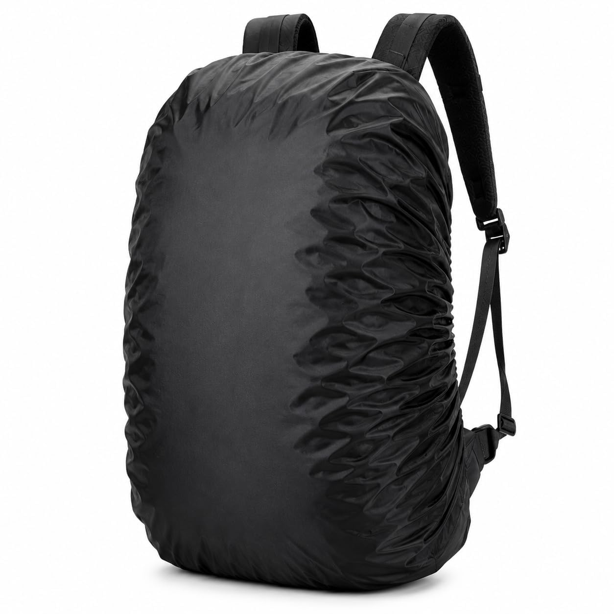 kc mart Backpack Rain Cover with Elastic Edge, Water Repellent Backpack Cover for Travel, Trekking, Hiking, Cycling and Everyday Use, Black, 1 Piece-picture-22