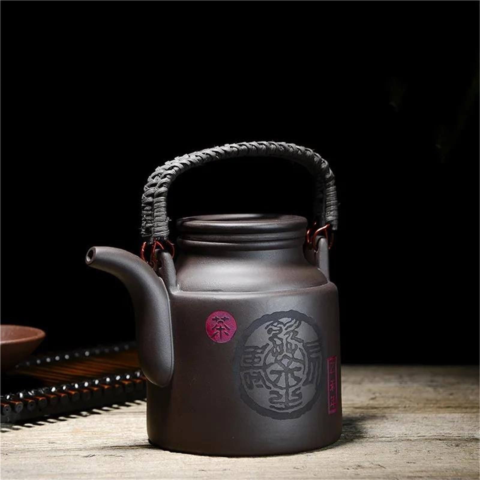 Czajniki Kung Fu Czajnik z filtrem Filiżanka biurowa Ceramiczny zestaw do herbaty Szklanki Czajnik o dużej pojemności Fioletowy gliniany garnek Domowy porcelanowy zestaw do herbaty Przenośny zestaw