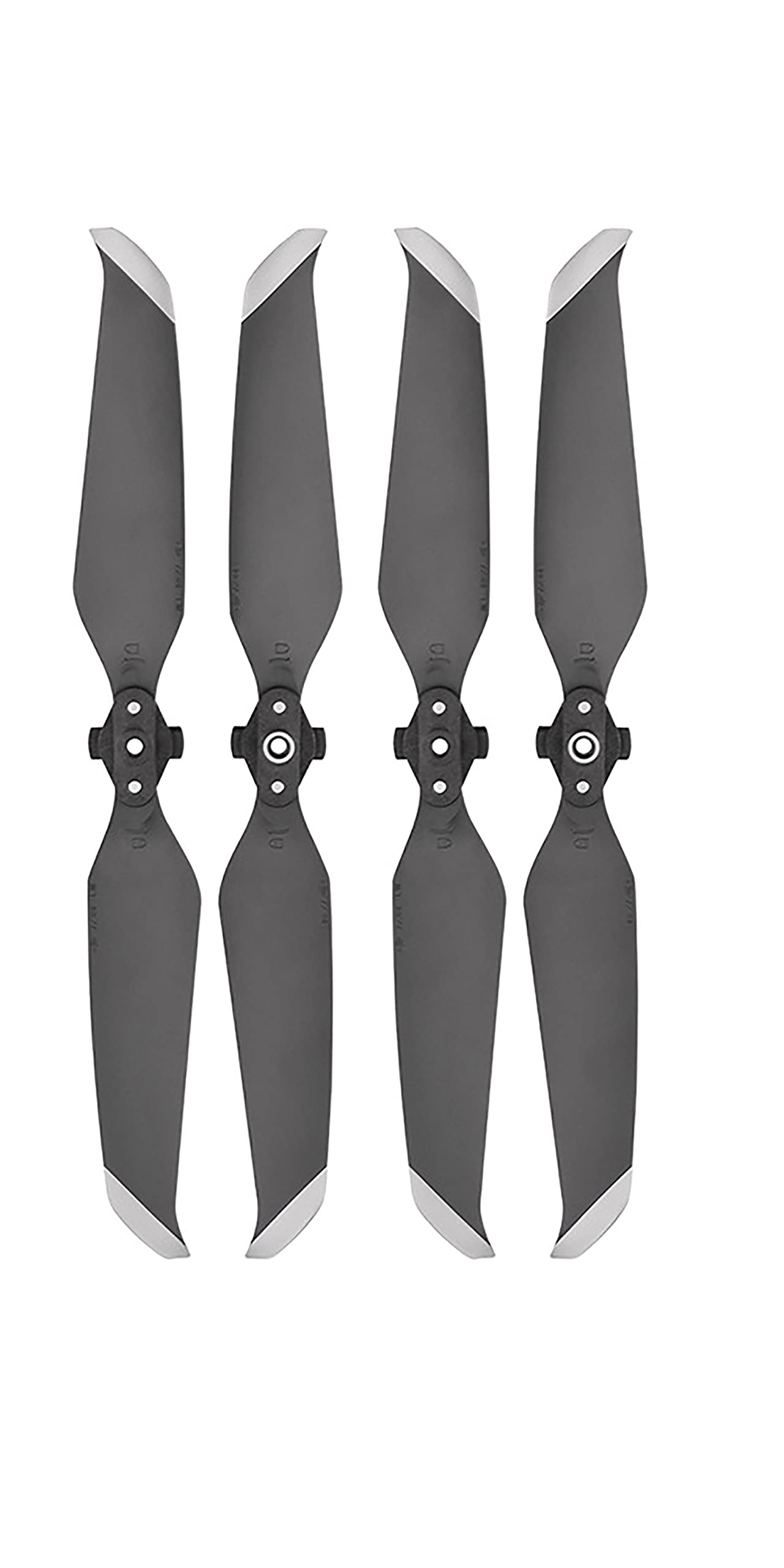WANGCL2Pair Drone Propellers Low Noise Propellers Fit for DJI Mavic Air 2 Mavic Air 2S Drone Accessories- Silver trim