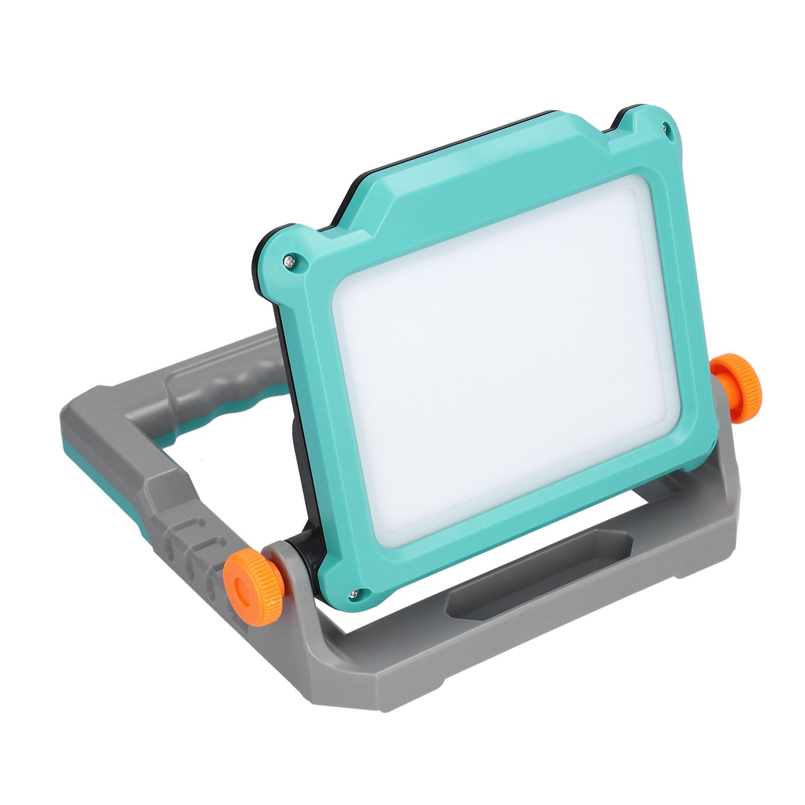 Luz de Trabajo Recargable Luces de Trabajo LED Plegables portátiles para Iluminación de Emergencia al Aire Libre Camping Senderismo Corte de energía Verde Gris (Interfaz Visible)