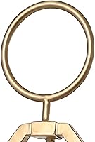 Vista 9 de Deco 79 Caballete de exhibición de metal alto ajustable de 3 niveles con anillo circular superior, soporte de exhibición de 18 x 18 x 52 pulgadas