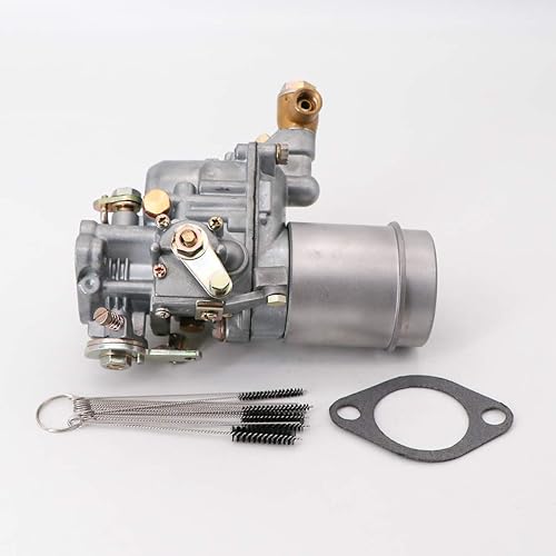 Miniatura 3 de KIPA Carburador apto para Jeep Willys 134 CI L-Head Engine Reemplazar 1941-1945 MB 1941-45 GPW 1945-49 CJ2A 48-53 CJ3A 50-52 M38 1 Barril # 17701.01