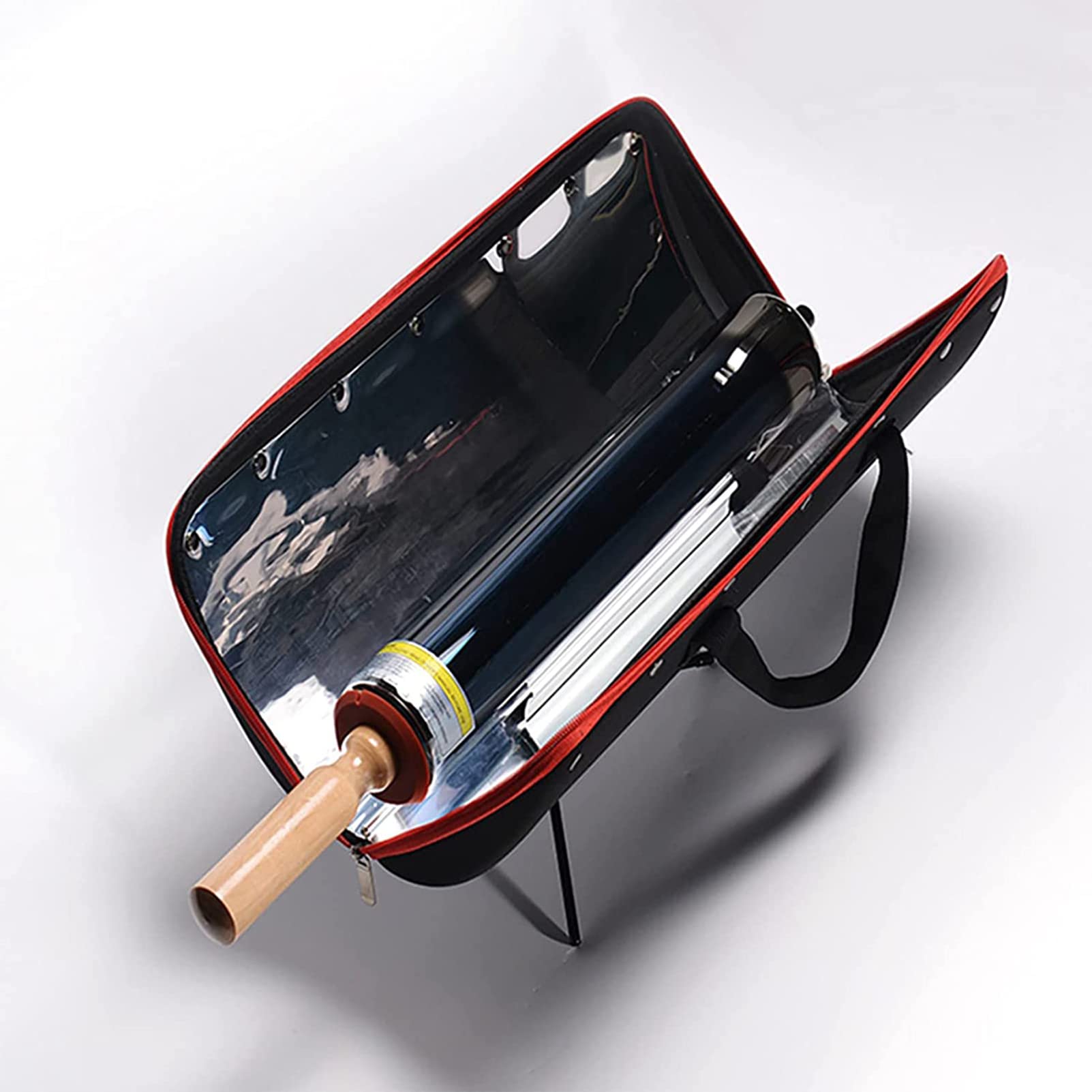 Four solaire d'extérieur, cuisinière solaire intégrée pour barbecue, réchaud portable, réchaud de camping, cuisinière solaire avec une efficacité supérieure, pour les outils de cuisine de randonnée