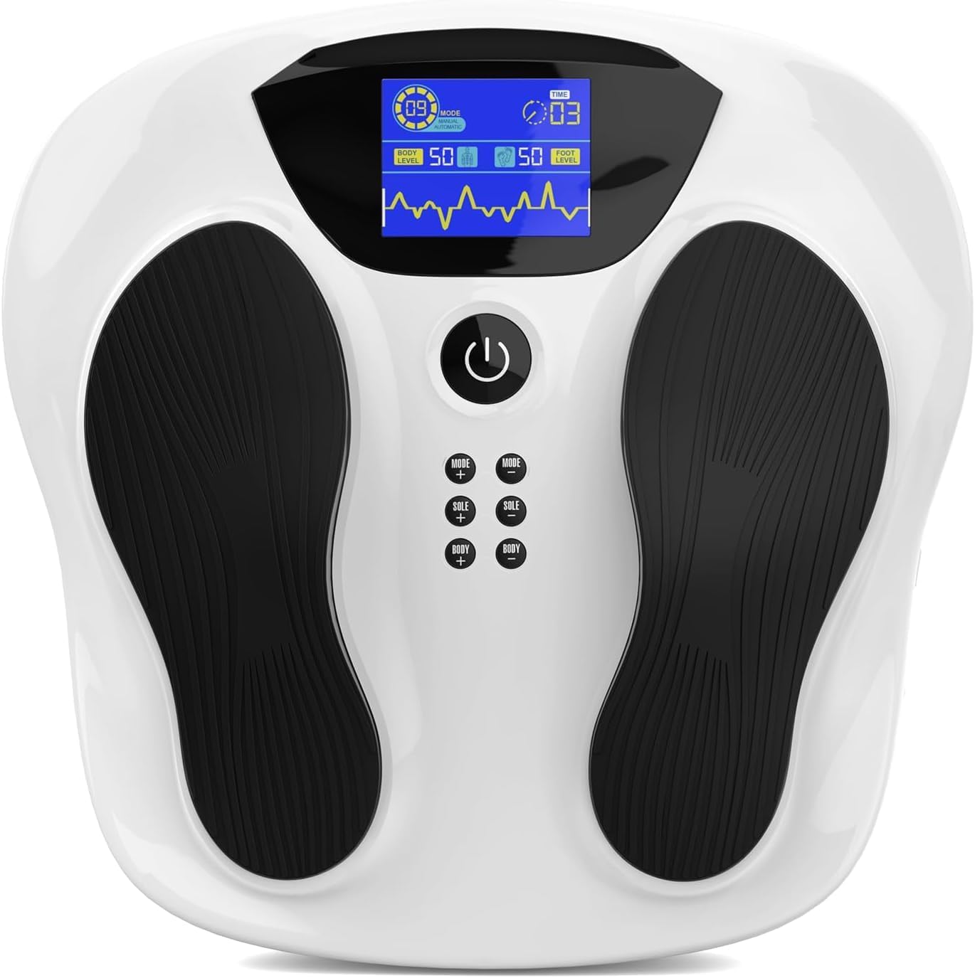 Creliver Pro Neuropathy Pain Relief Feet Massager with 8 TENS Pads, FSA HSA Eligible, EMS Foot Massager for Neuropathy, Leg & Foot Circulation Stimulator for Plantar Fasciitis, Diabetes Foot Pain