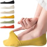 Thin No Show Socks &lpar;Women 5-12&rpar;&comma; Made of Ice Silk Surface on the Surface & Cotton on the Bottom