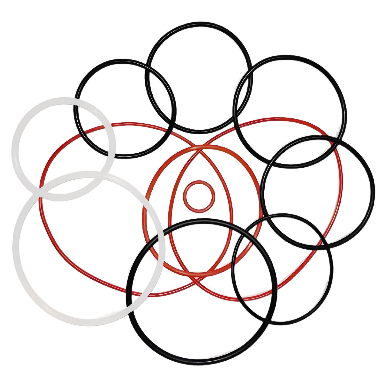 D51844 O-Ring Maintenance Rebuild Kit for Framing Nailer - Compatible with D51845, D51822, D51823 (Type 1/2/3/4/5)