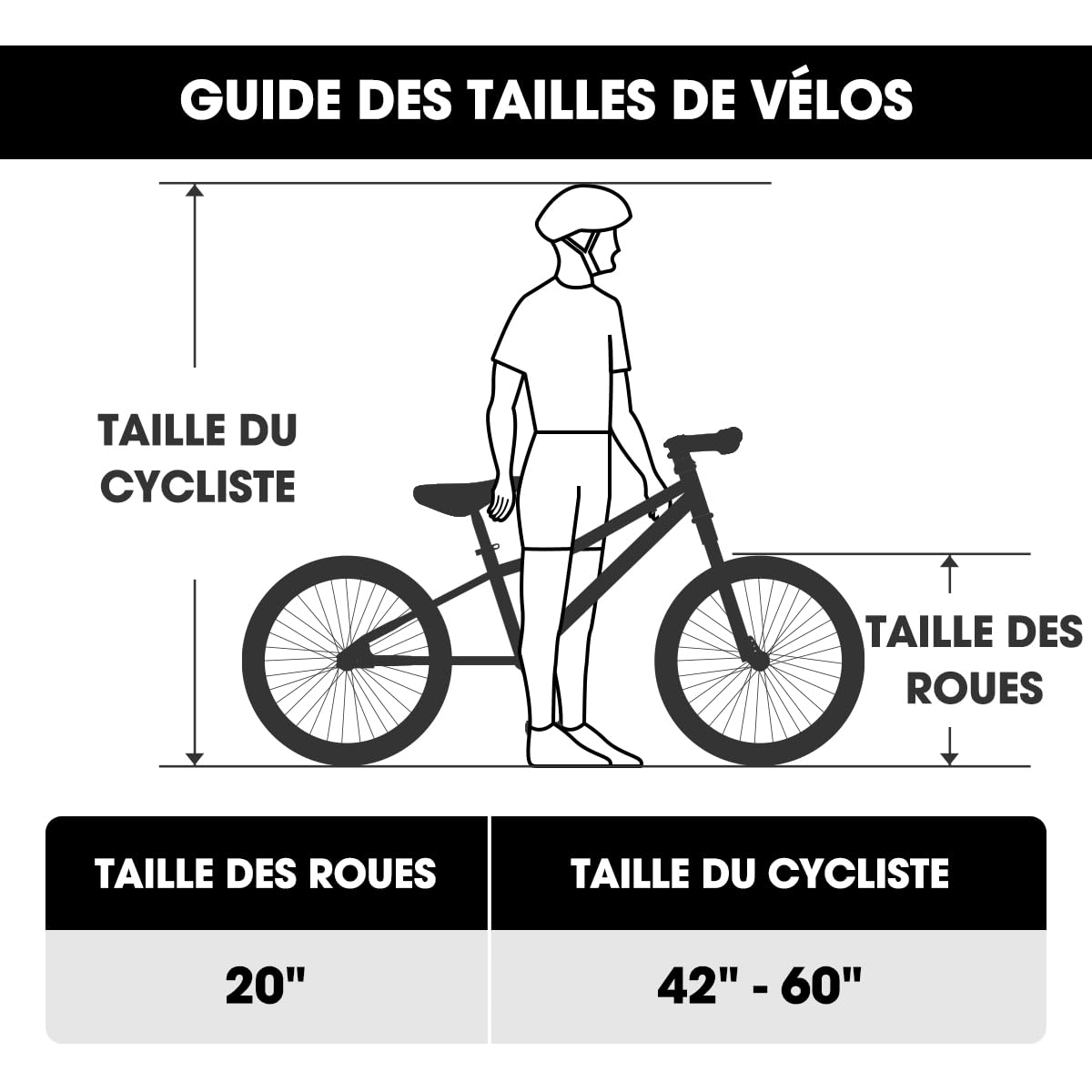 HILAND Climber Vélo VTT Enfant 20 Pouces, pour Garçon et Fille de 6 à 9 Ans, Freins V-Brake, Vélo Enfant