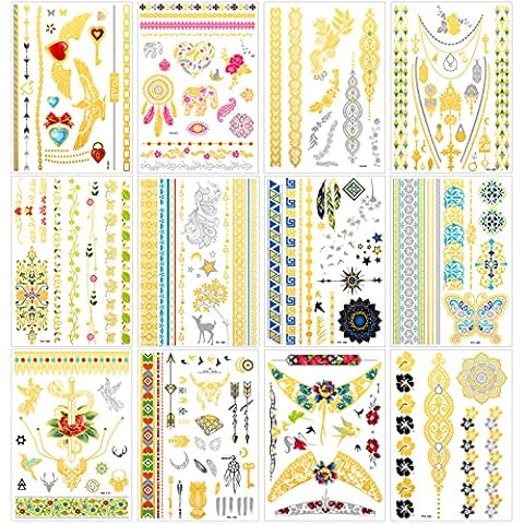 Tatuajes Temporales Qpout 180pcs Cover