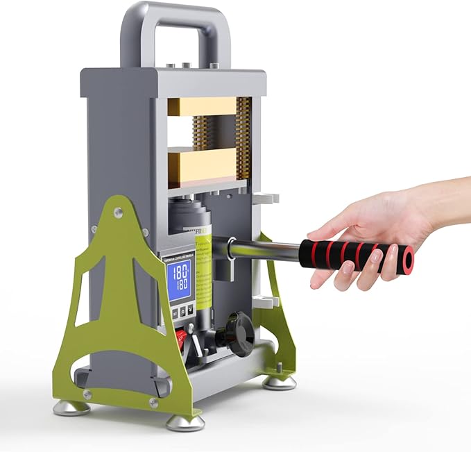 Prensa Térmica Hidráulica de 5 Toneladas con Placas Calefactoras miniatura 7