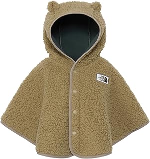[ザ・ノース・フェイス] キッズ 子供 ベビー トドラー カドルフリース カーディガン ポンチョ オーバーオール ボアフリース イヤーキャップ 保温